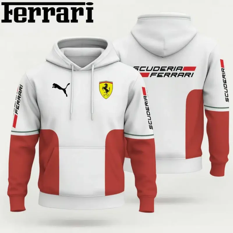 High Quality Unisex Hoodie FERRARI - HOF17