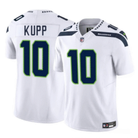 White Seattle Seahawks #10 Cooper Kupp 2025 F.U.S.E. Vapor Limited Stitched Football Jersey - SSR07