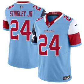 Blue Houston Texans #24 Derek Stingley Jr. 2024 F.U.S.E. V5 Limited Stitched Football Jersey - HTJ60