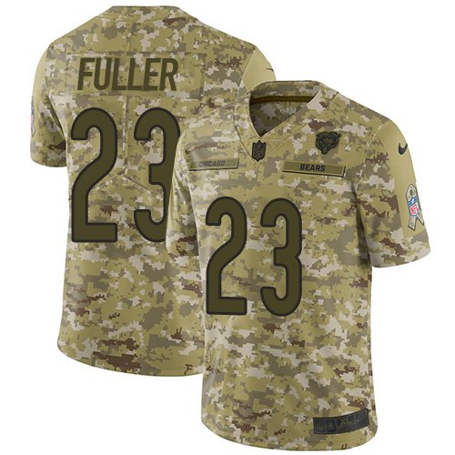 Nike Bears #23 Kyle Fuller Camo Stitched NFL Limited 2018 Salute To Service Jersey - CBJ17