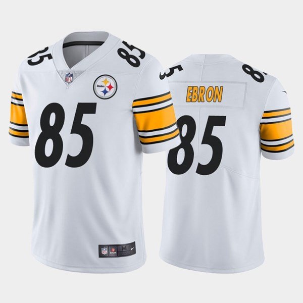 Pittsburgh Steelers White #85 Eric Ebron Vapor Untouchable Limited Stitched Jersey - PSJ799