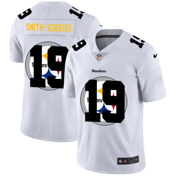 Pittsburgh Steelers White #19 JuJu Smith-Schuster Stitched Jersey - PSJ537