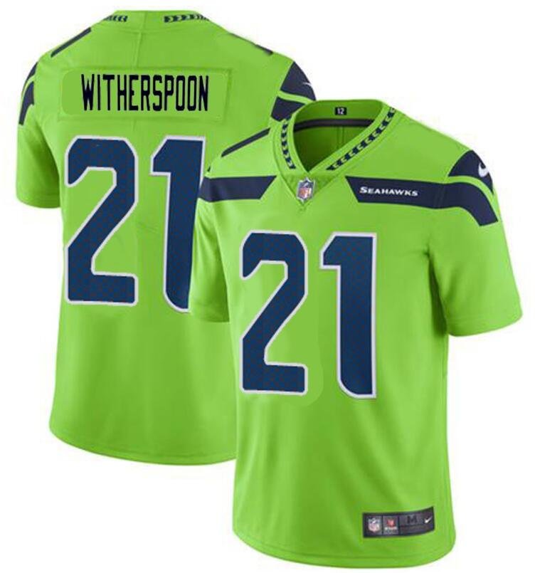 Green Seattle Seahawks #21 Devon Witherspoon Vapor Untouchable Limited Stitched Football Jersey