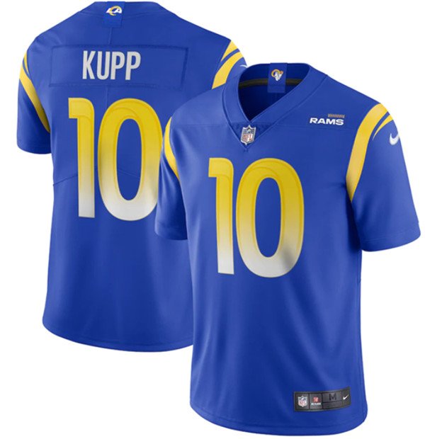 Los Angeles Rams #10 Cooper Kupp 2020 Royal Vapor Limited Stitched NFL Jersey - LAR289