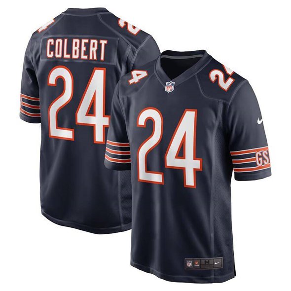 Navy Chicago Bears #24 Adrian Colbert Stitched Game Jersey - CBJ315