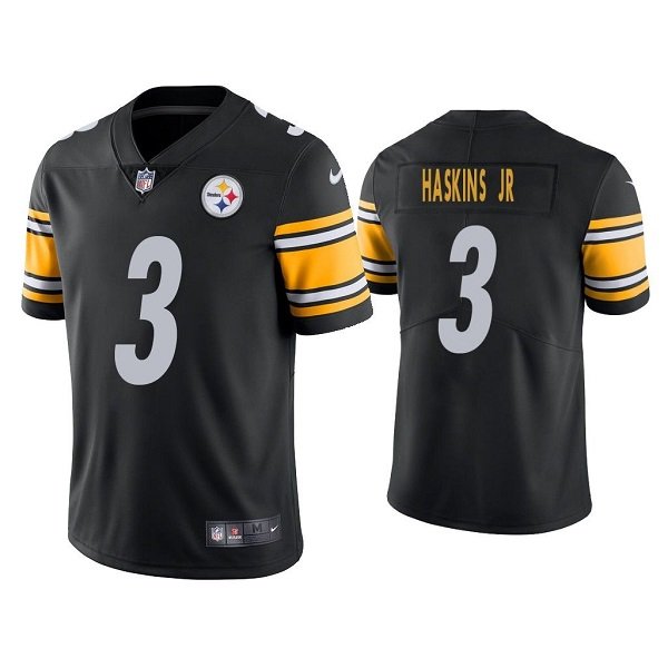 Black Pittsburgh Steelers #3 Dwayne Haskins Jr. Vapor Untouchable Limited Stitched Jersey - PSJ279
