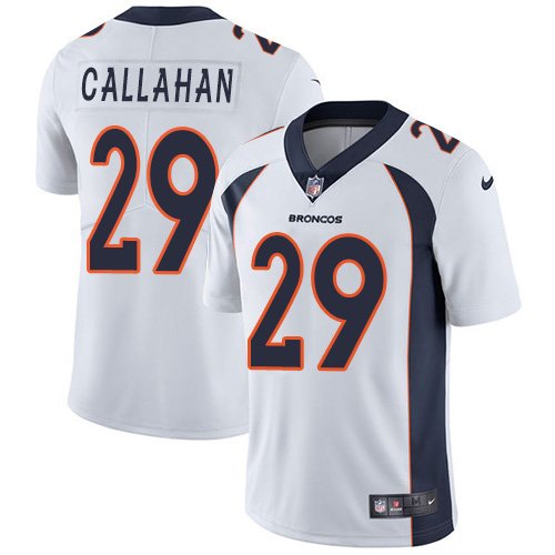 Nike Broncos #29 Bryce Callahan White Stitched NFL Vapor Untouchable Limited Jersey