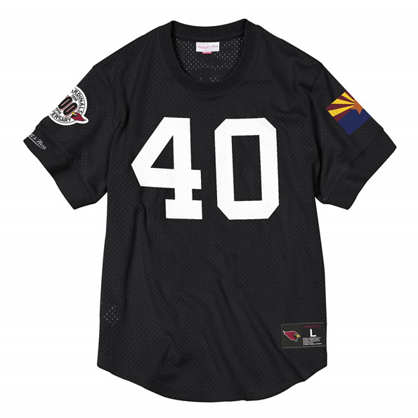 Black Arizona Cardinals #40 Pat Tillman 1996 Mesh Top Stitched Jersey - ACJ194