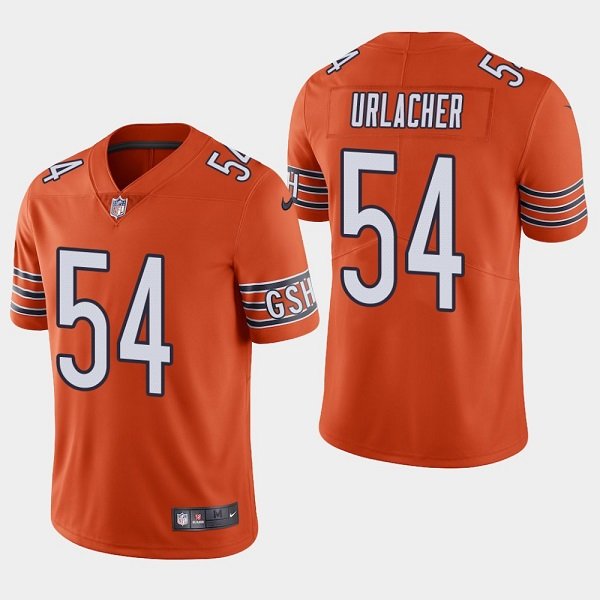 Orange Chicago Bears #54 Brian Urlacher Vapor untouchable Limited Stitched Jersey - CBJ160