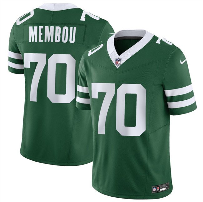 Green New York Jets #70 Armand Membou 2025 Draft F.U.S.E. Vapor Untouchable Limited Stitched Jersey - NYJ24