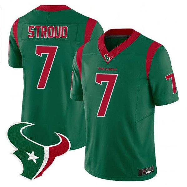 Green Houston Texans #7 C.J. Stroud 2024 F.U.S.E. Mexico Edition Limited Stitched Jersey - HTJ145