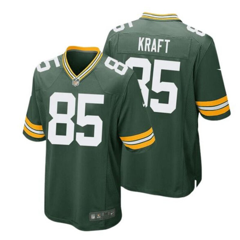 Green Green Bay Packers #85 Tucker Kraft Stitched Game Jersey - GBJ407