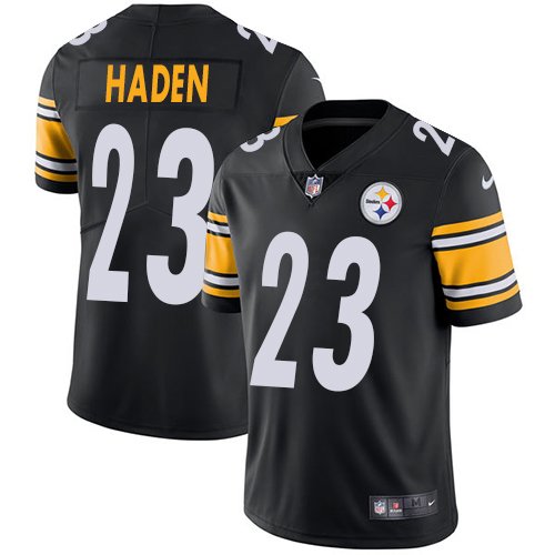Nike Steelers #23 Joe Haden Black Team Color Stitched NFL Vapor Untouchable Limited Jersey - PSJ125