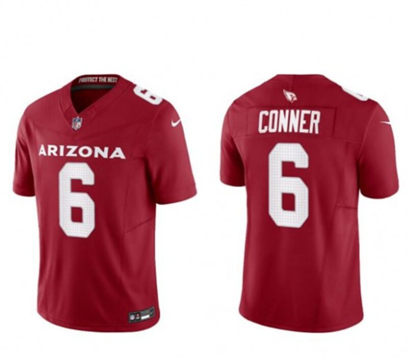 Red Arizona Cardinals #6 James Conner 2023 F.U.S.E. Vapor Untouchable Limited Stitched Football Jersey - ACJ89