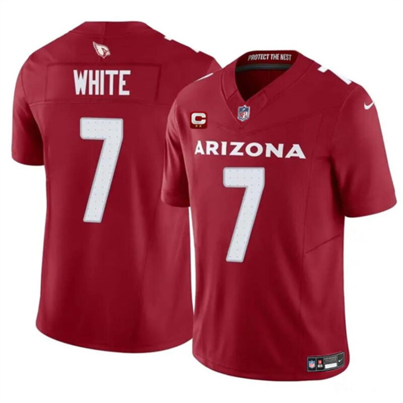 Red Arizona Cardinals #7 Kyzir White 2024 F.U.S.E. With 2-Star C Patch Vapor Untouchable Limited Stitched Football Jersey - ACJ365
