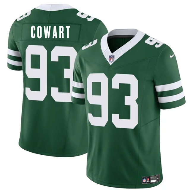 Green New York Jets #93 Byron Cowart 2025 F.U.S.E. Vapor Untouchable Limited Stitched Jersey - NYJ08