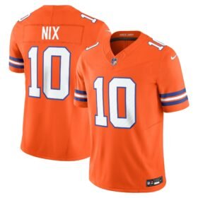 Orange Denver Broncos F.U.S.E. Mile High Collection 1977 Throwback Vapor Limited Stitched Football Jersey - DBJ05