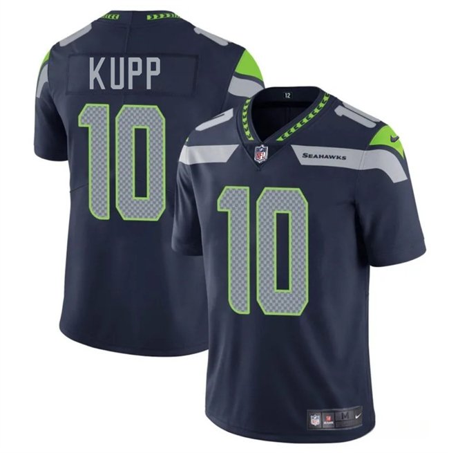 Navy Seattle Seahawks #10 Cooper Kupp 2024 Vapor Limited Stitched Football Jersey - SSR180