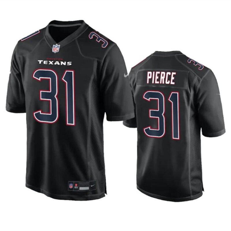 Black Houston Texans #31 Dameon Pierce Fashion Vapor Untouchable Limited Stitched Football Jersey - HTJ131