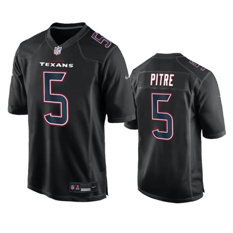 Black Houston Texans #5 Jalen Pitre Fashion Vapor Untouchable Limited Stitched Football Jersey - HTJ216