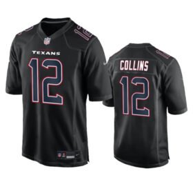 Black Houston Texans #12 Nico Collins Fashion Vapor Untouchable Limited Stitched Football Jersey - HTJ170
