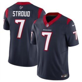 Navy Houston Texans #7 C.J. Stroud 2023 F.U.S.E Vapor Untouchable Stitched Football Jersey - HTJ223