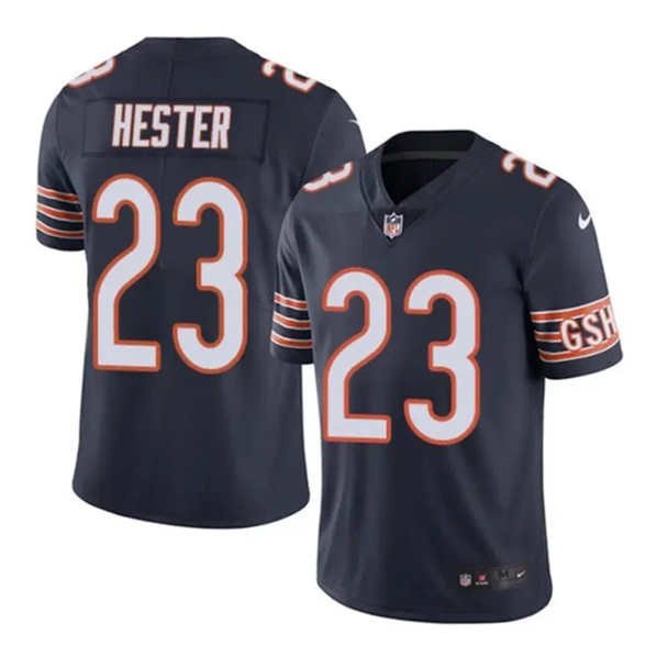 Navy Chicago Bears #23 Devin Hester Vapor untouchable Limited Stitched NFL Jersey - CBJ586