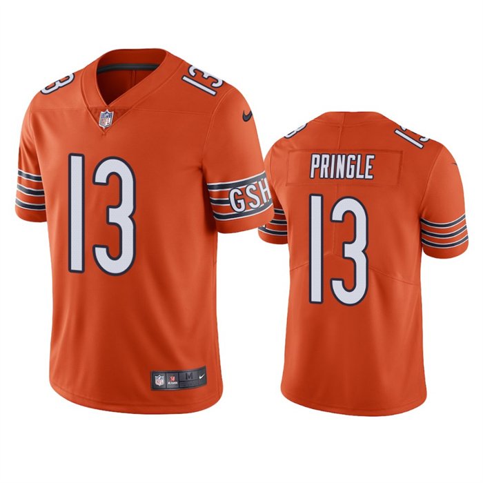 Orange Chicago Bears #13 Byron Pringle Vapor Untouchable Limited Stitched Football Jersey - CBJ372