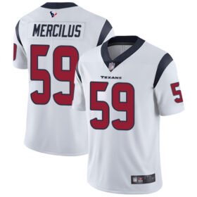 Nike Texans #59 Whitney Mercilus White Stitched NFL Vapor Untouchable Limited Jersey - HTJ213