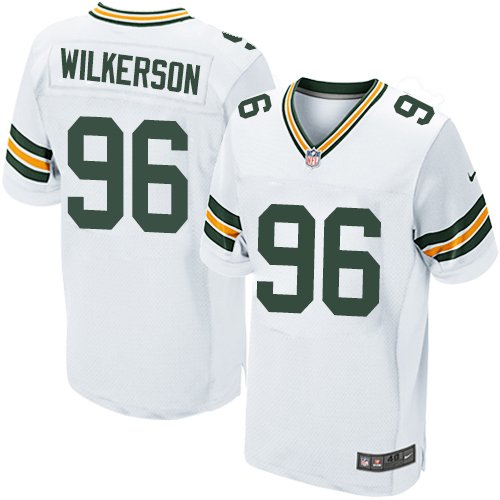 Nike Packers #96 Muhammad Wilkerson White Stitched NFL Elite Jersey - GBJ142