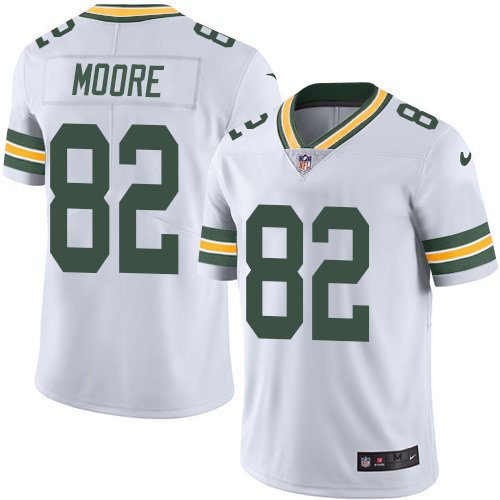 Nike Packers #82 J'Mon Moore White Stitched NFL Vapor Untouchable Limited Jersey - GBJ37