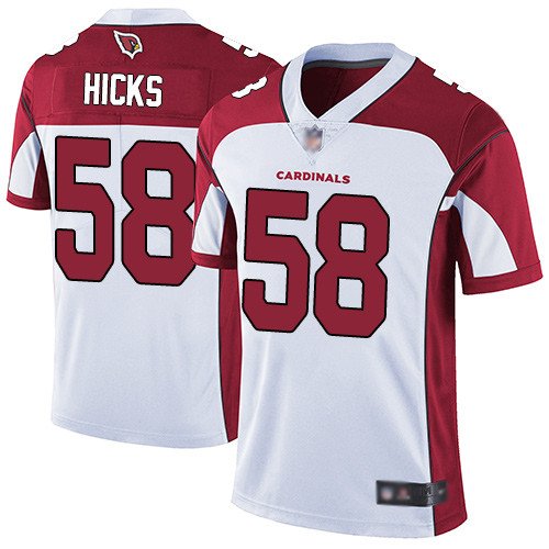 Nike Cardinals #58 Jordan Hicks White Stitched NFL Vapor Untouchable Limited Jersey - ACJ65