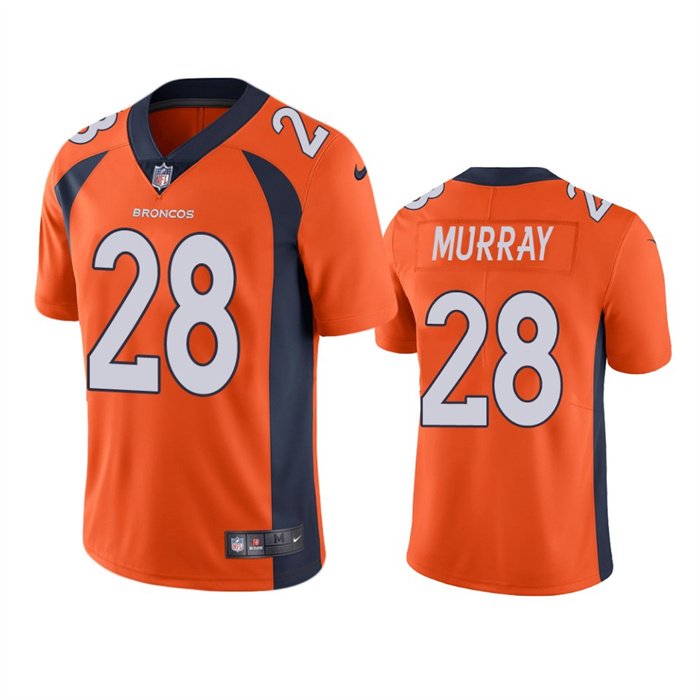 Orange Denver Broncos #28 Latavius Murray Vapor Untouchable Stitched Jersey