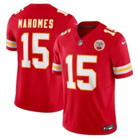 [Collection] Red Kansas City Chiefs 2025 F.U.S.E. Vapor Untouchable Limited Stitched Football Jersey - KCJ01