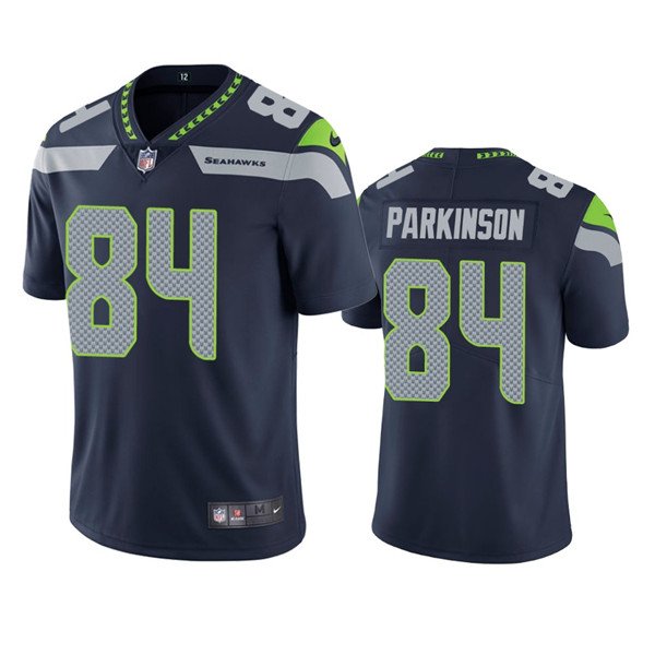 Navy Seattle Seahawks #84 Colby Parkinson Vapor Untouchable Limited Stitched Jersey