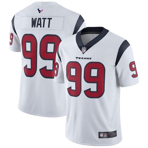 Nike Texans #99 J.J. Watt White Stitched NFL Vapor Untouchable Limited Jersey - HTJ171