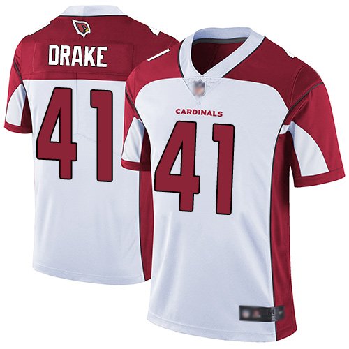 Nike Cardinals #41 Kenyan Drake White Stitched NFL Vapor Untouchable Limited Jersey - ACJ04