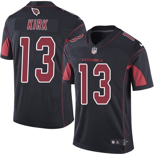 Nike Cardinals #13 Christian Kirk Black Stitched NFL Limited Rush Jersey - ACJ247