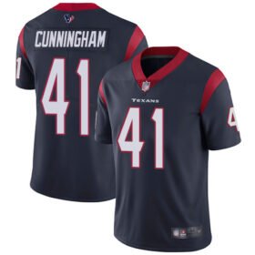 Nike Texans #41 Zach Cunningham Navy Blue Team Color Stitched NFL Vapor Untouchable Limited Jersey - HTJ244