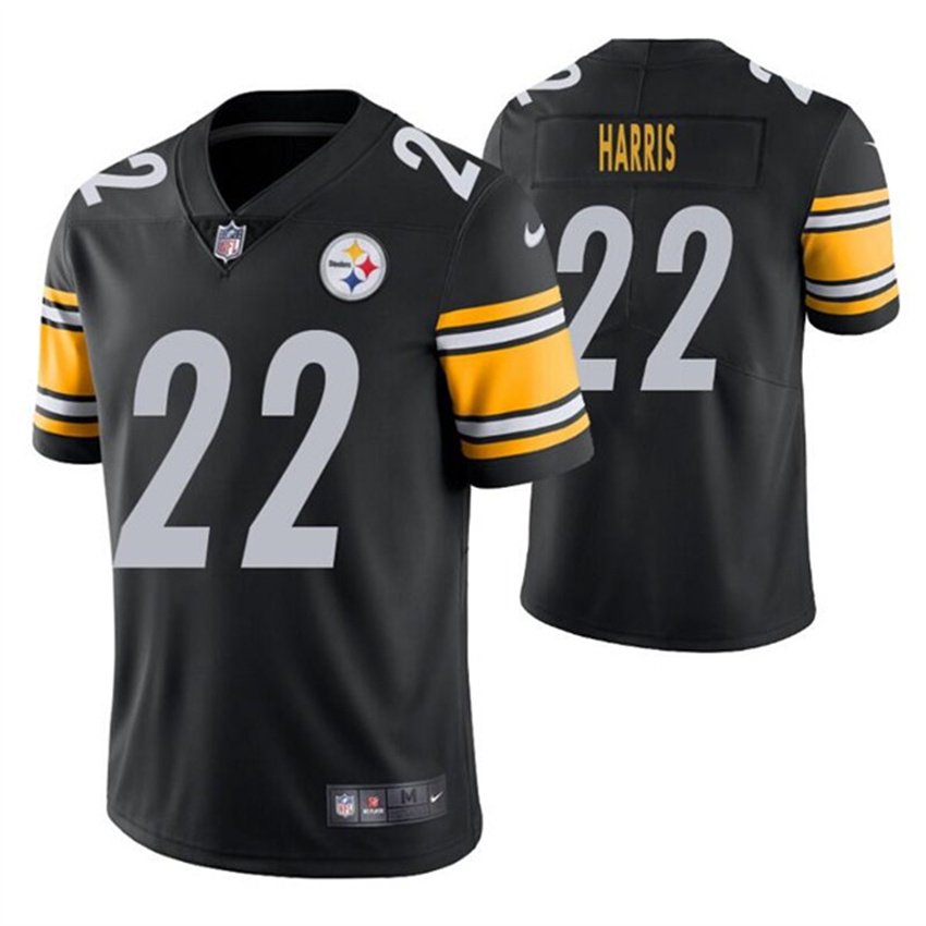 Black Pittsburgh Steelers #22 Najee Harris 2021 Vapor Untouchable Limited Stitched Jersey - PSJ248
