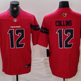 Red Houston Texans #12 Nico Collins Vapor Untouchable Stitched Football Jersey - HTJ349