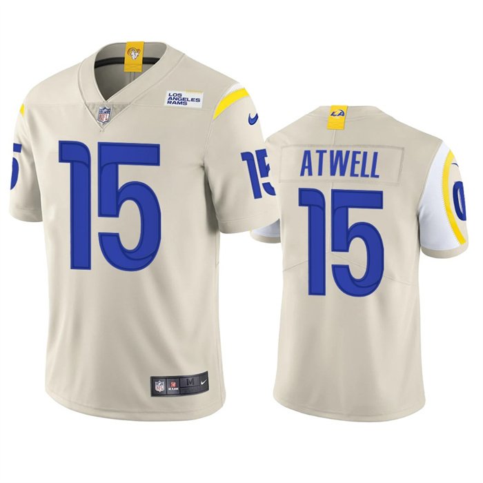 Bone Los Angeles Rams #15 Tutu Atwell Vapor Untouchable Limited Stitched Football Jersey - LAR405