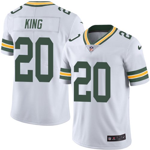 Nike Packers #20 Kevin King White Stitched NFL Vapor Untouchable Limited Jersey - GBJ06