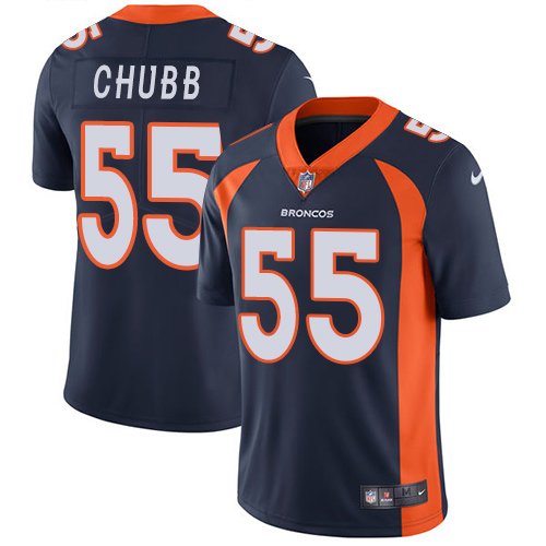 Nike Broncos #55 Bradley Chubb Navy Blue Alternate Stitched NFL Vapor Untouchable Limited Jersey