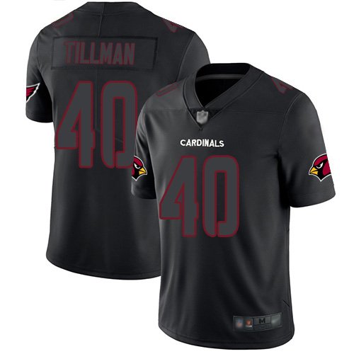 Nike Cardinals #40 Pat Tillman Black Stitched NFL Limited Rush Impact Jersey - ACJ59