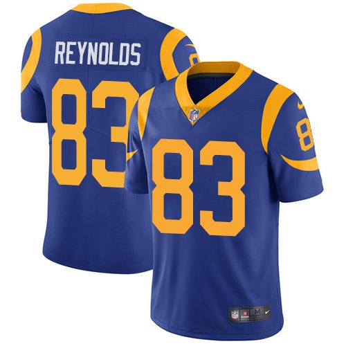 Nike Rams #83 Josh Reynolds Royal Blue Alternate Stitched NFL Vapor Untouchable Limited Jersey - LAR545