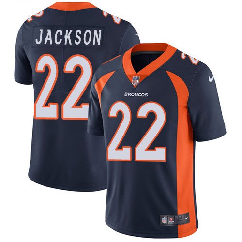 Nike Broncos #22 Kareem Jackson Navy Blue Alternate Stitched NFL Vapor Untouchable Limited Jersey