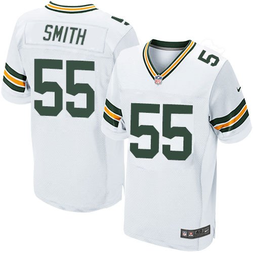 Nike Packers #55 Za'Darius Smith White Stitched NFL Elite Jersey - GBJ304