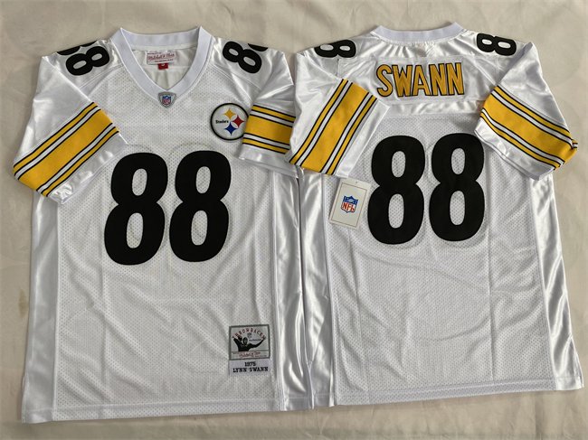 White Pittsburgh Steelers #88 Lynn Swann Vapor Limited Stitched Football Jersey - PSJ513