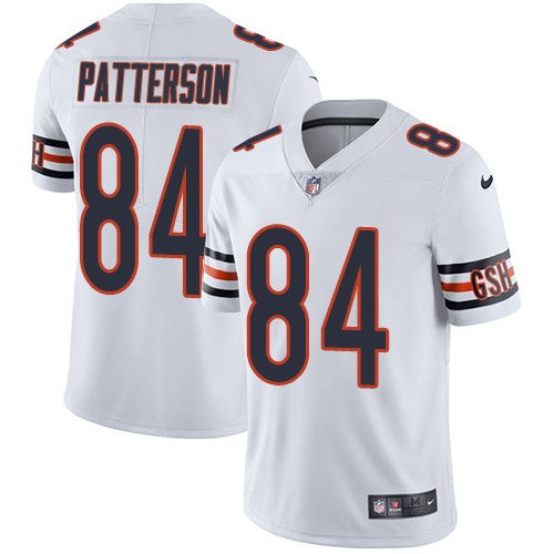 Nike Bears #84 Cordarrelle Patterson White Stitched NFL Vapor Untouchable Limited Jersey - CBJ178